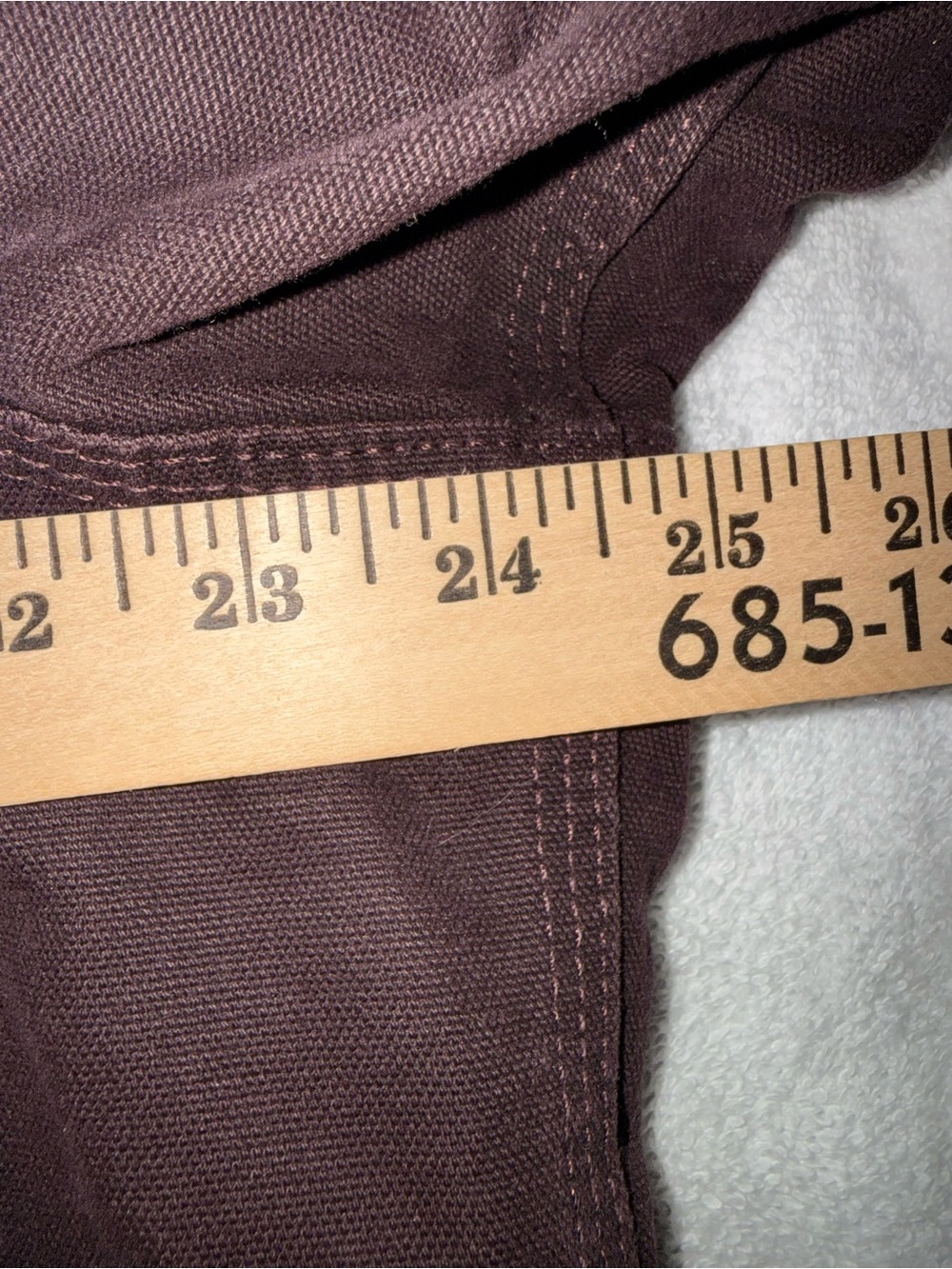 XL (16-18) women’s Carhartt Plum Hooded Work Jacket - Picture 8 of 8
